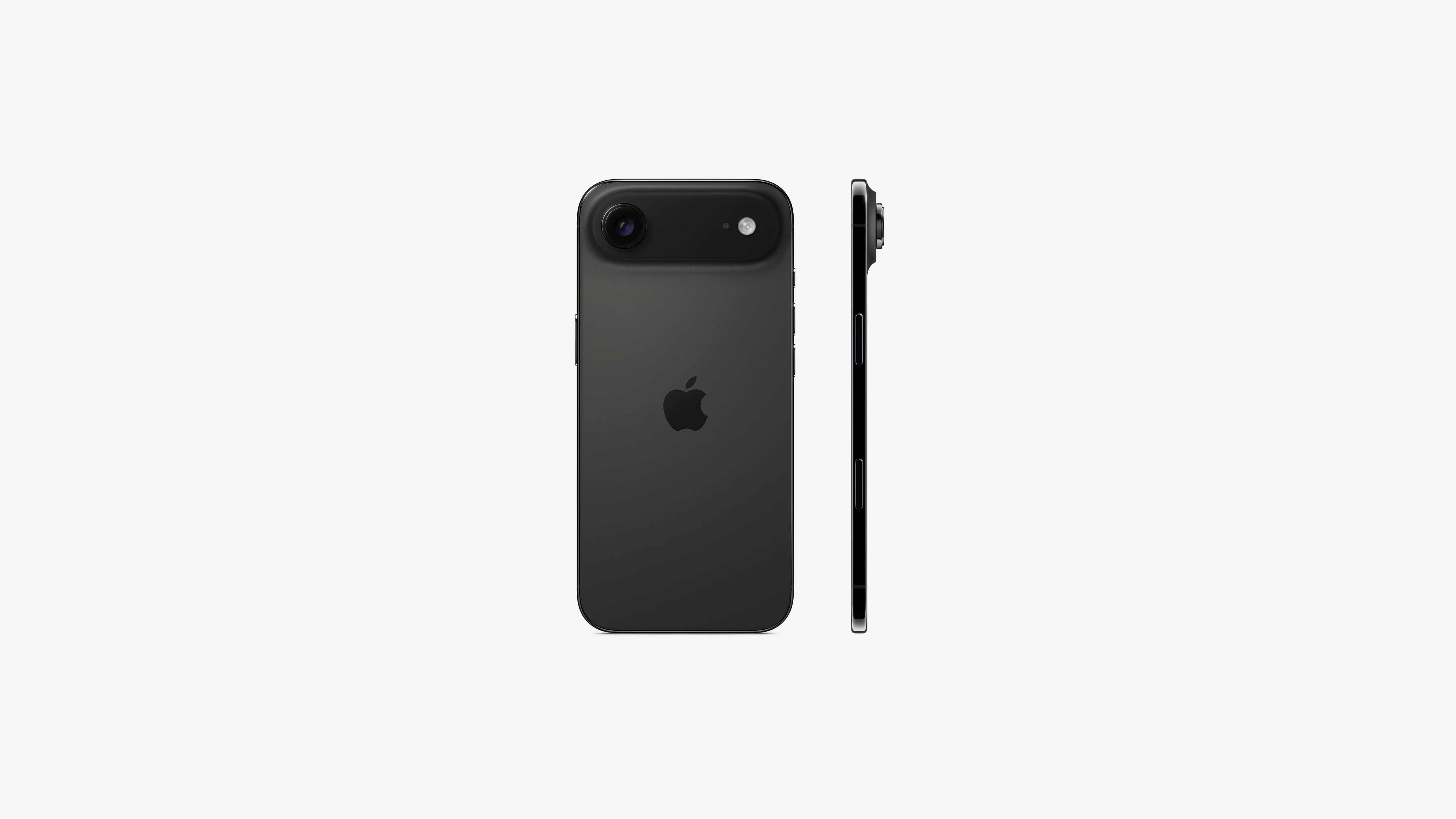 Apple iPhone 17 Air Space Black Back Image